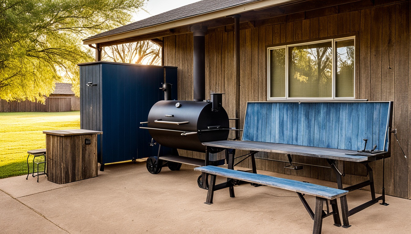 Illustration of Amarillo barbecue