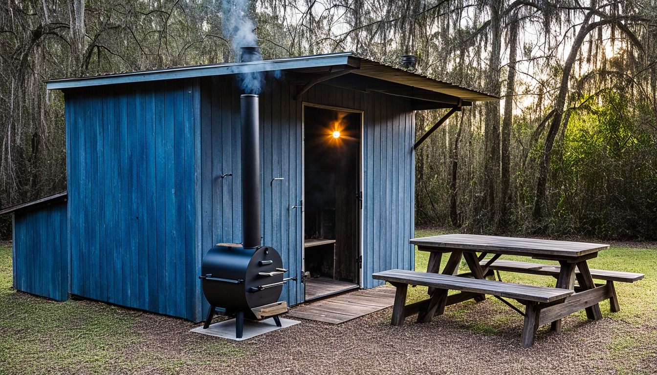 Illustration of Baton Rouge barbecue