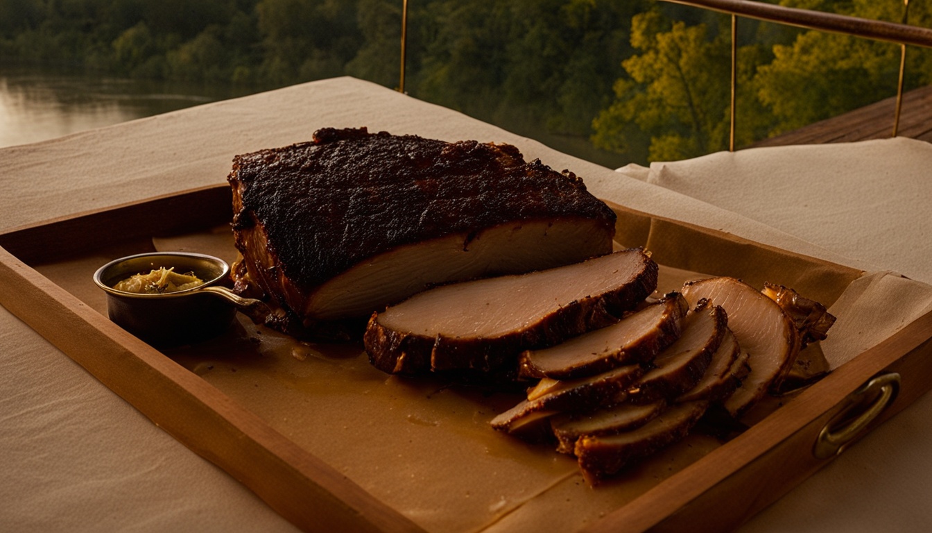 Illustration of Cincinnati barbecue