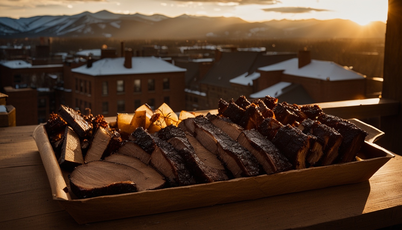 Illustration of Denver barbecue