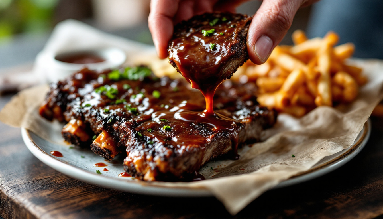 Illustration of Houston barbecue