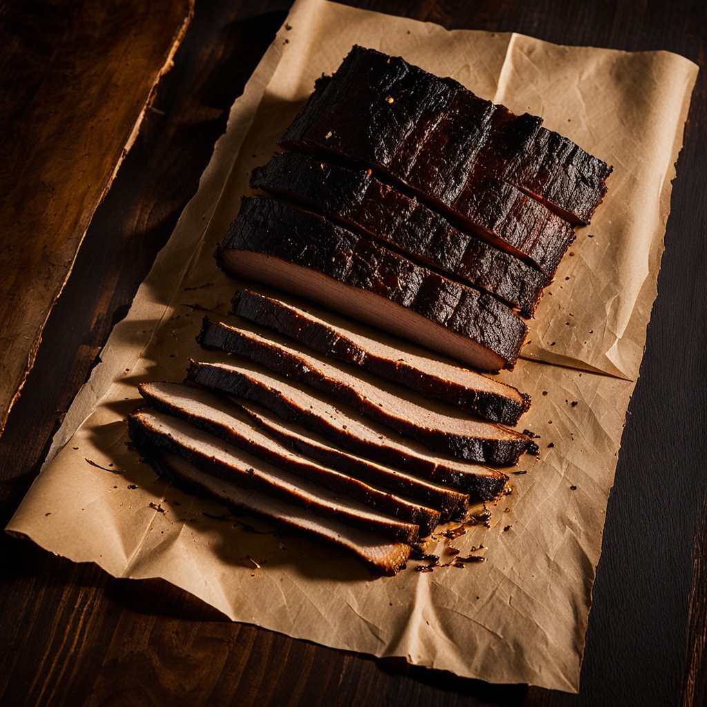 Illustration of food from 4 Rivers Smokehouse Winter Park