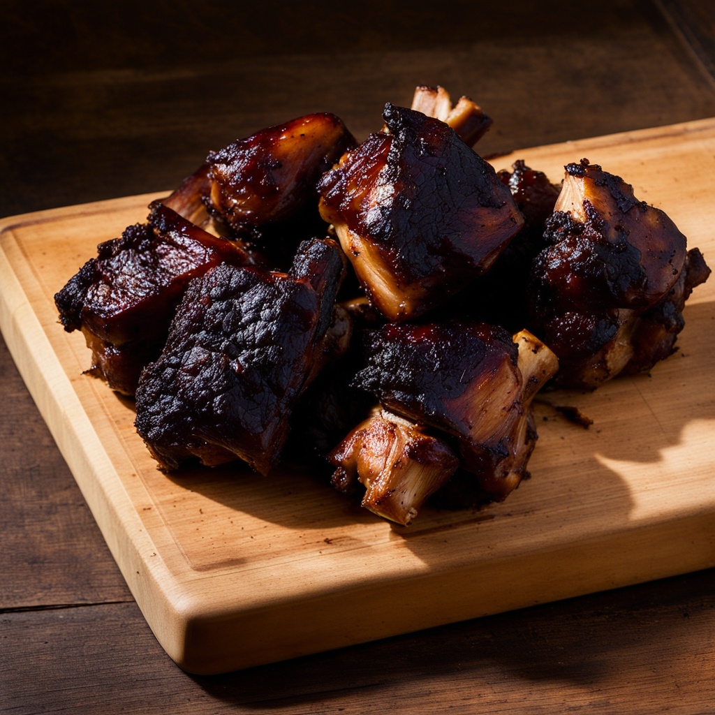 Illustration of food from 402 Bbq