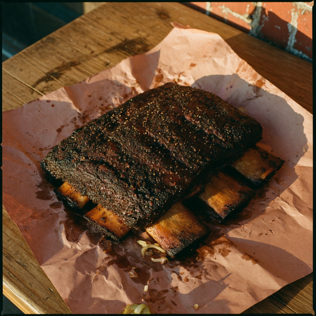 Illustration of food from AB’s Amazing Ribs