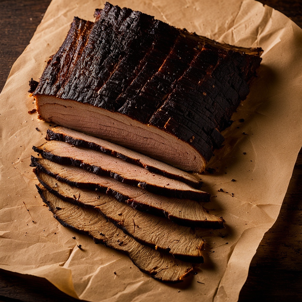 Illustration of food from Baby Blues BBQ