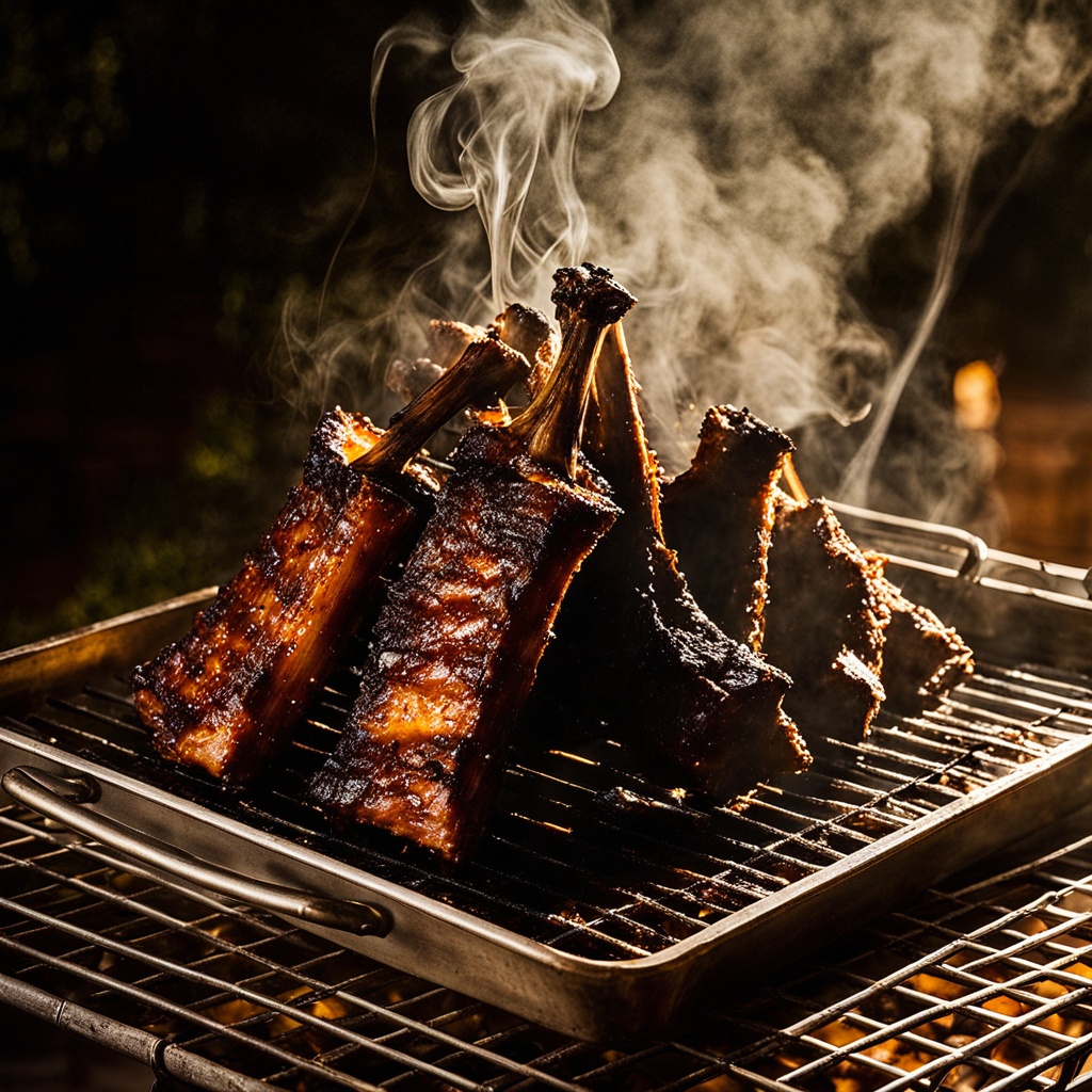 Illustration of food from Backyard Fire Grill