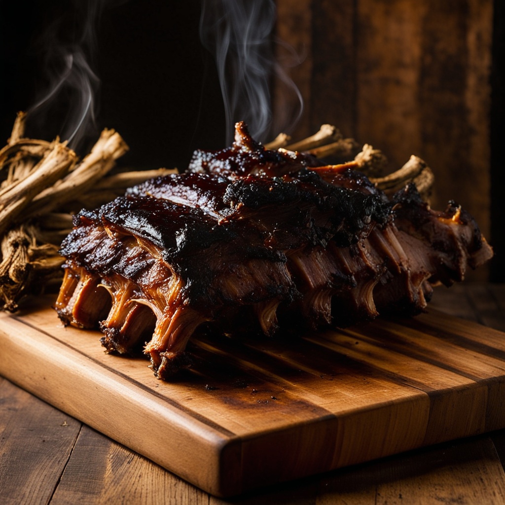 Illustration of food from Bandits' Grill & Bar