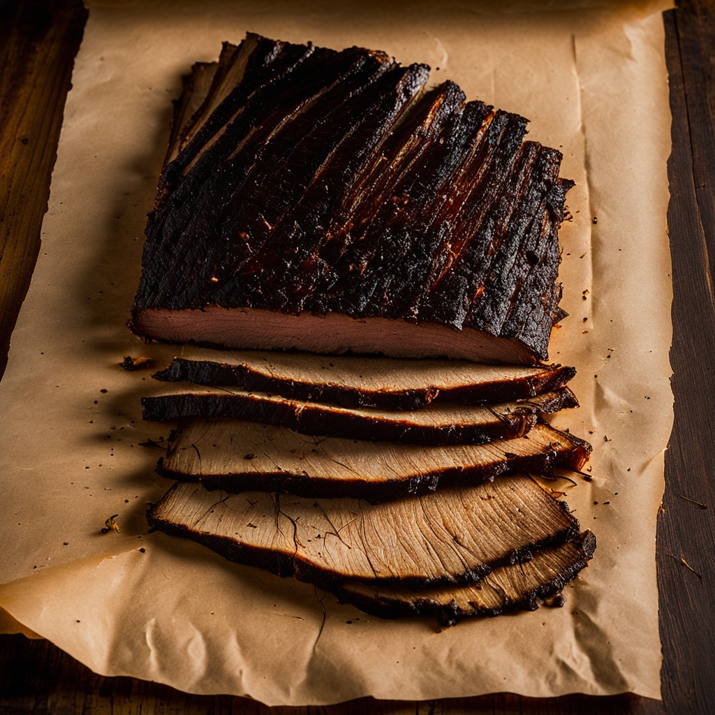 Illustration of food from Big Bob Gibson Bar-B-Q