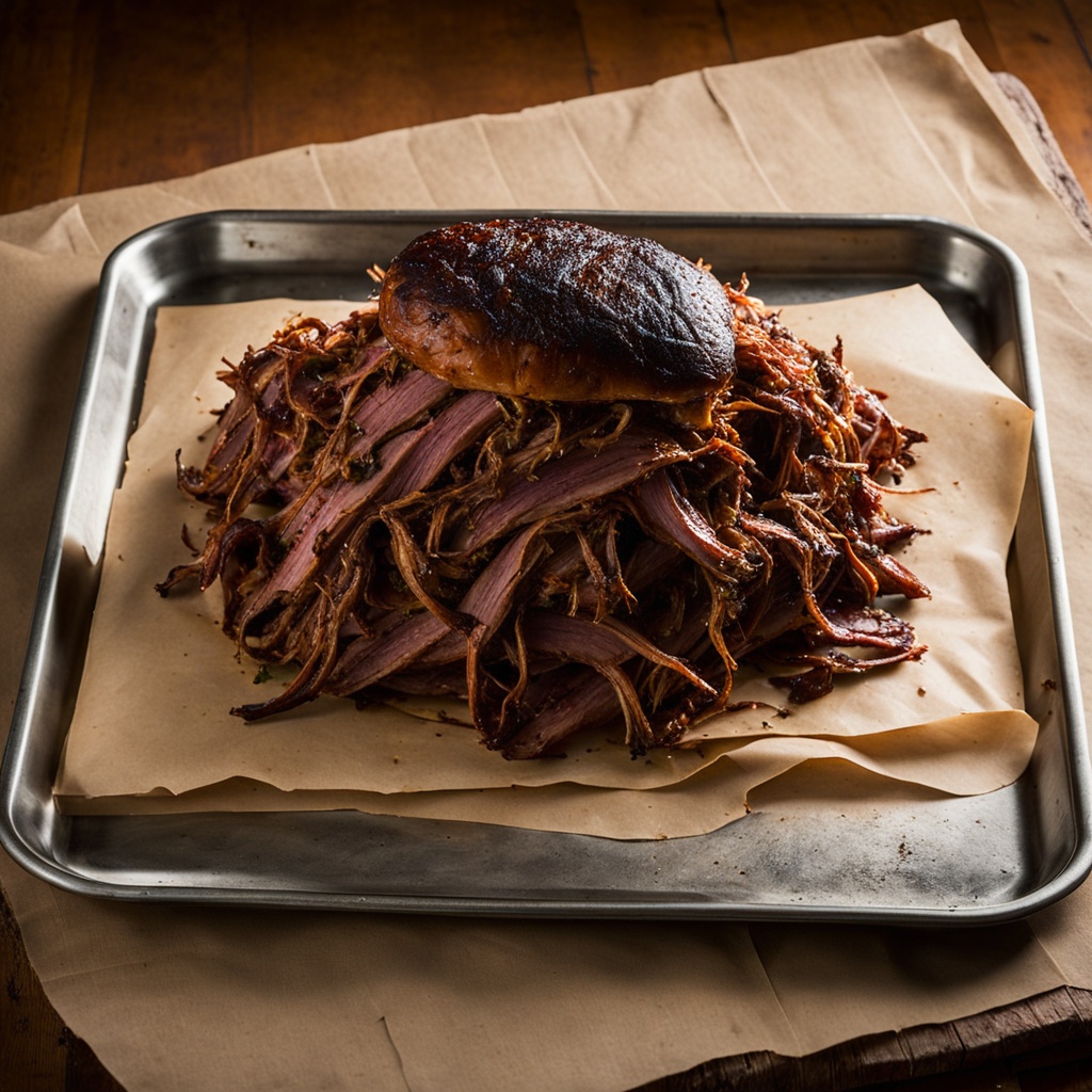 Illustration of food from Big Eu'es BBQ