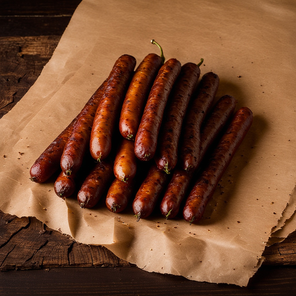 Illustration of food from Big's BBQ and Brew Pub
