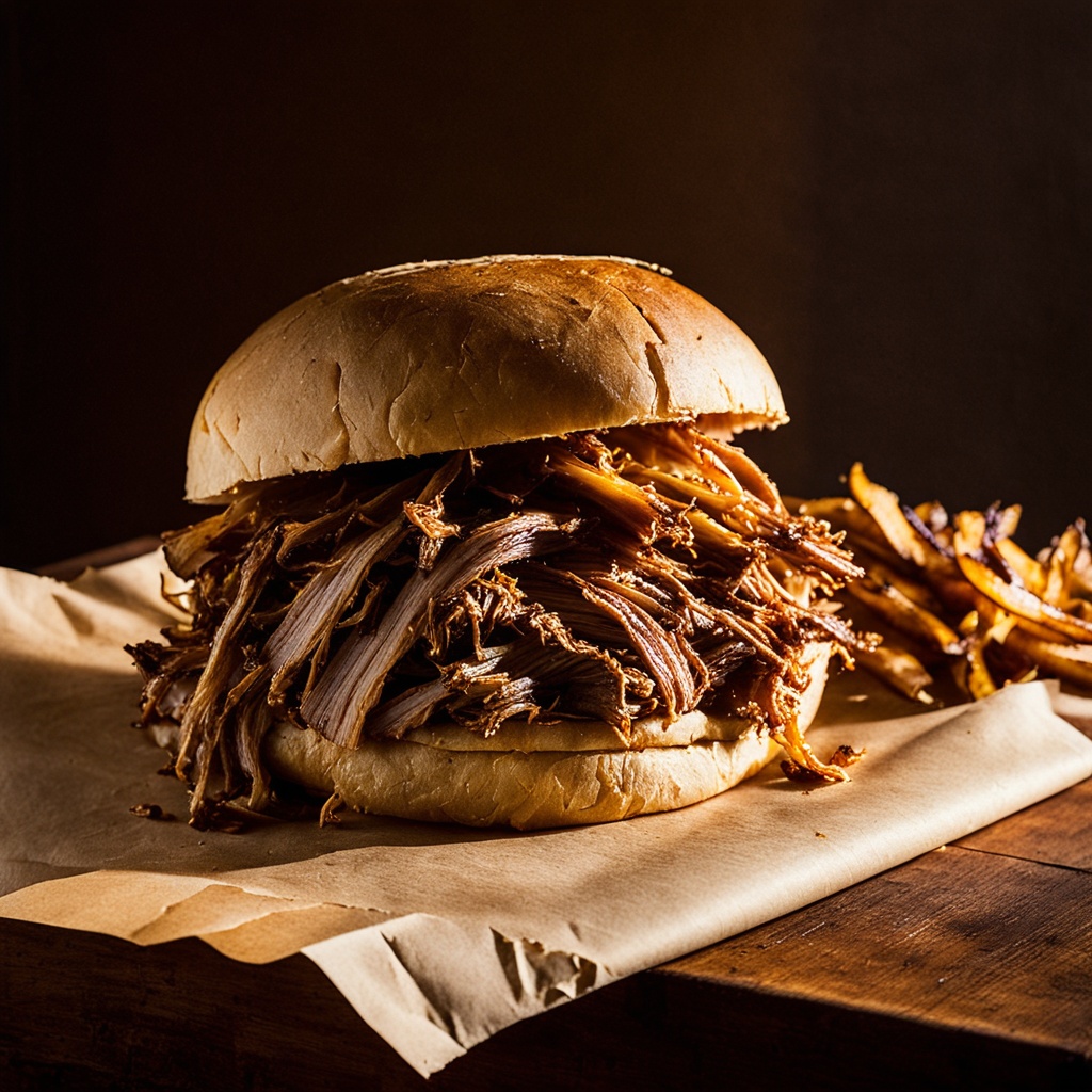 Illustration of food from Bob Sykes BarBQ