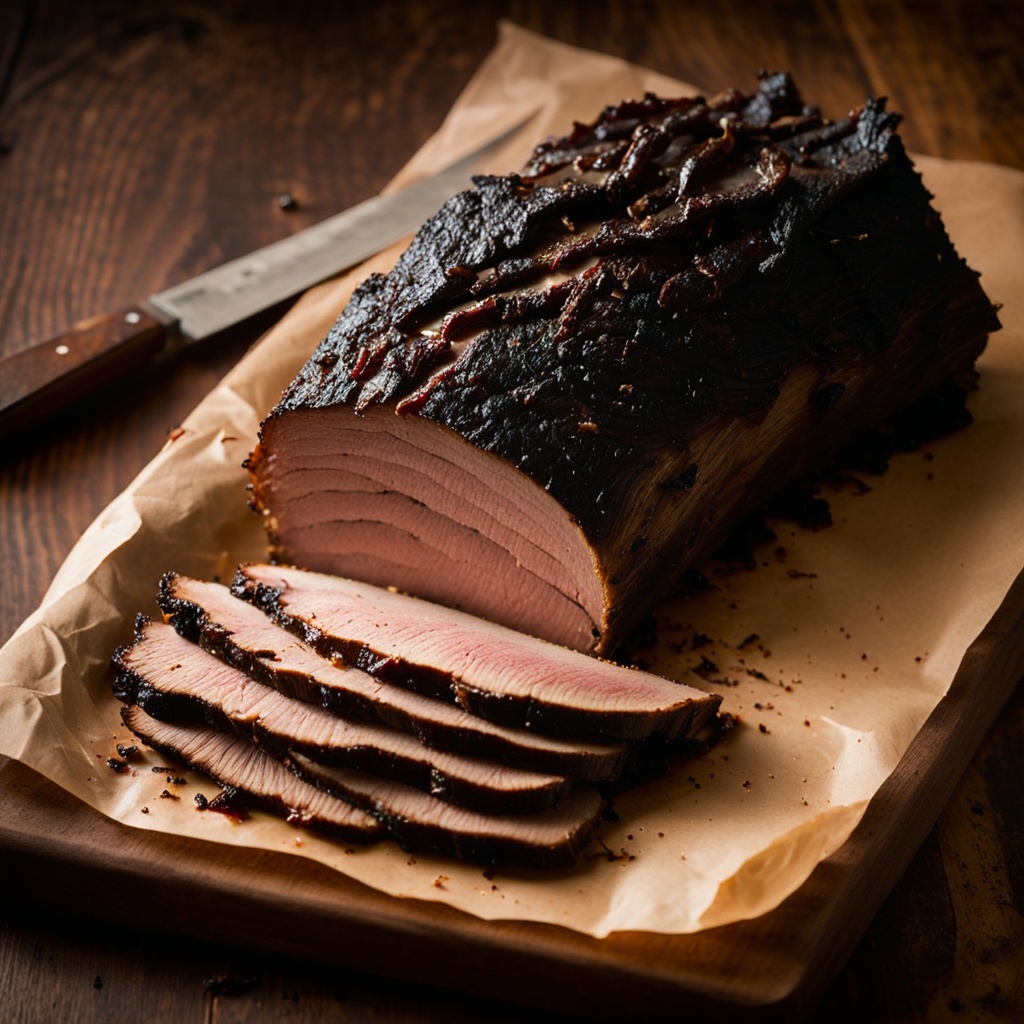 Illustration of food from Bobby's BBQ