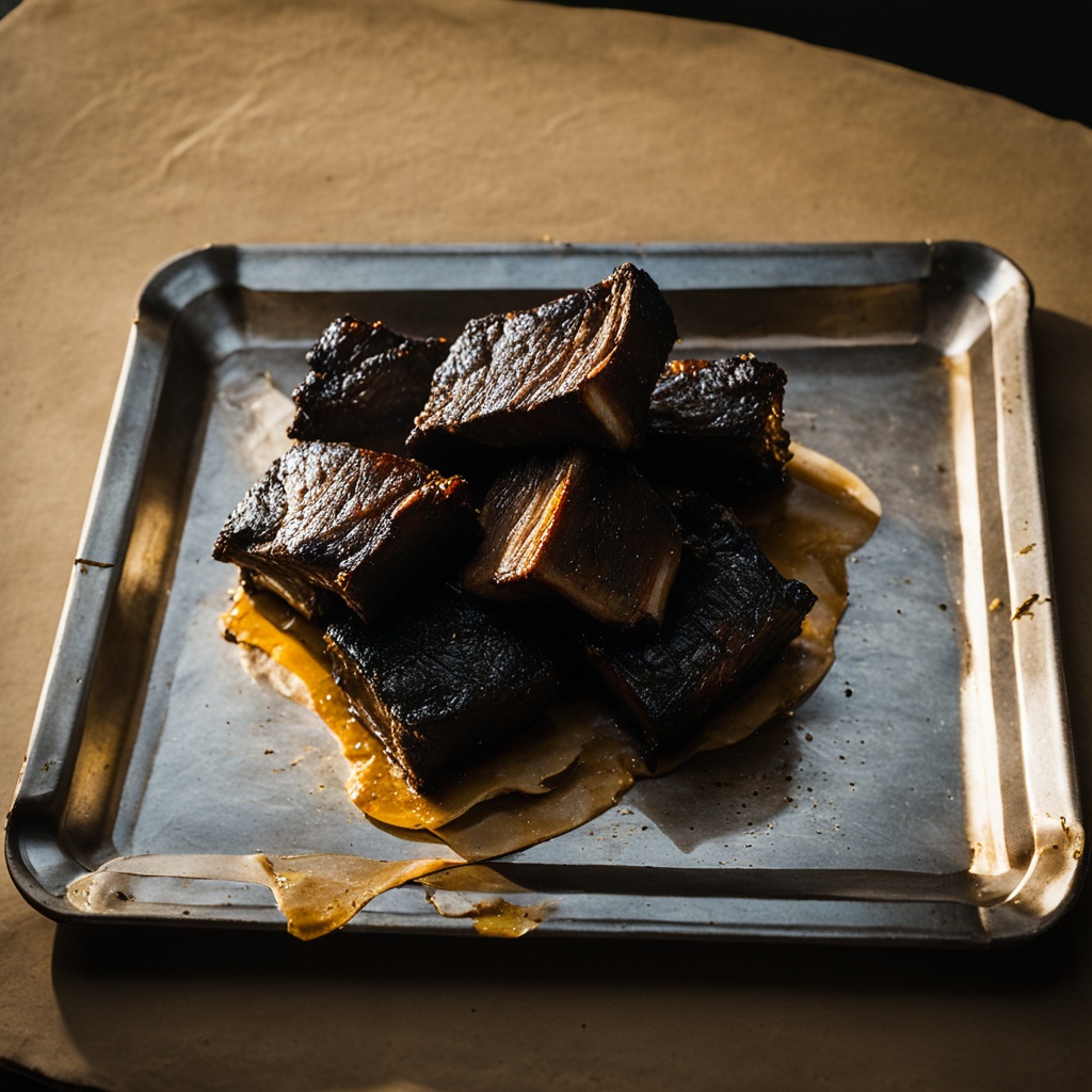 Illustration of food from City Butcher and Barbecue