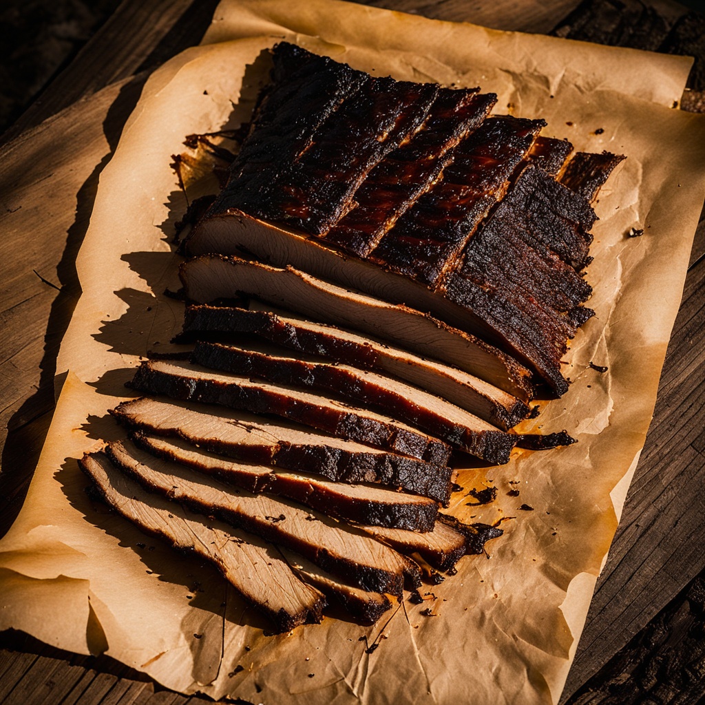 Illustration of food from Commonwealth BBQ & Provisions