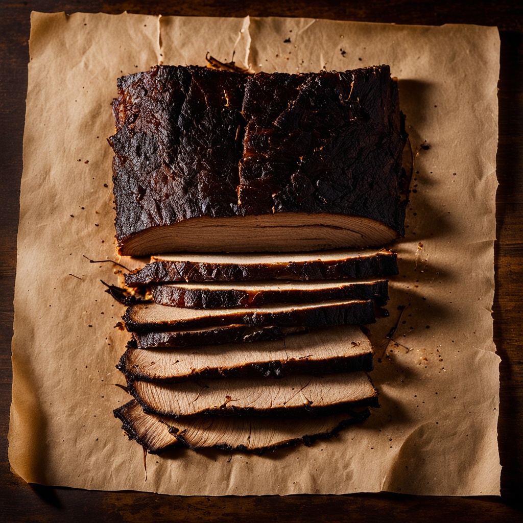 Illustration of food from Community Q BBQ