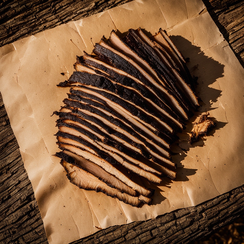 Illustration of food from Dave's Blazin BBQ
