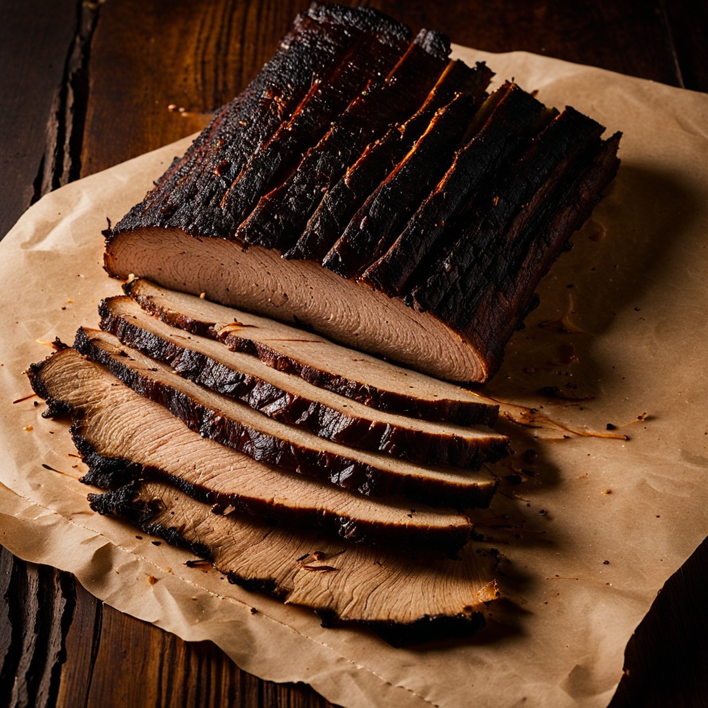 Illustration of food from DBA Barbecue