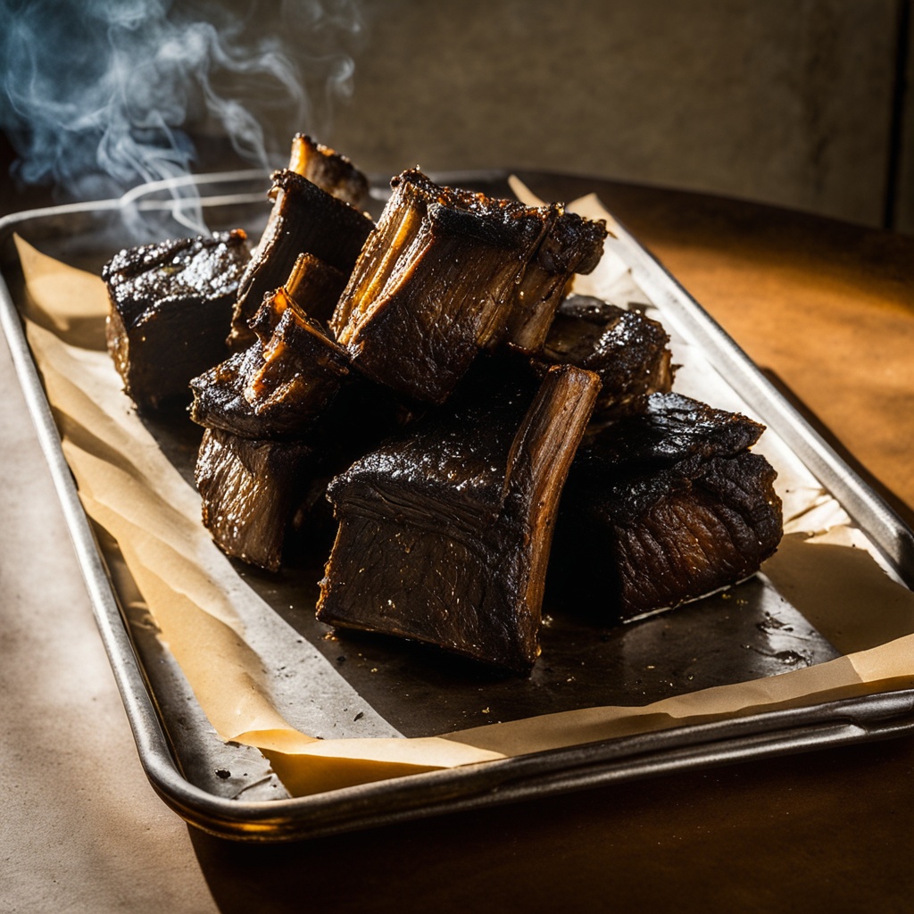 Illustration of food from DCity Smokehouse