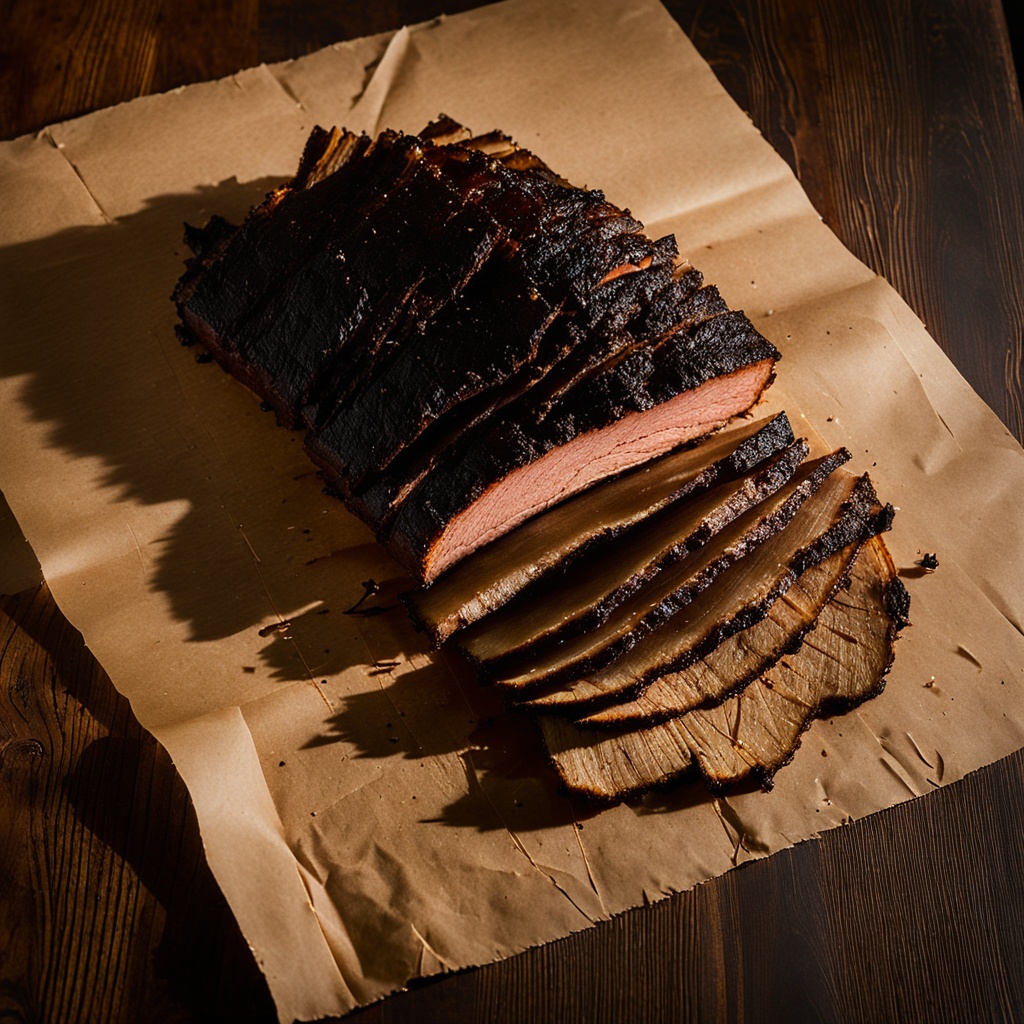 Illustration of food from Disco Diner BBQ
