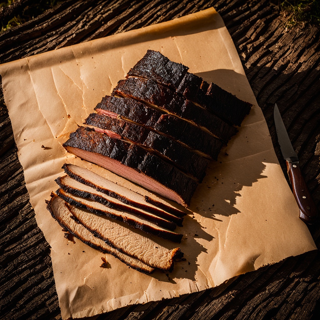 Illustration of food from Feast BBQ