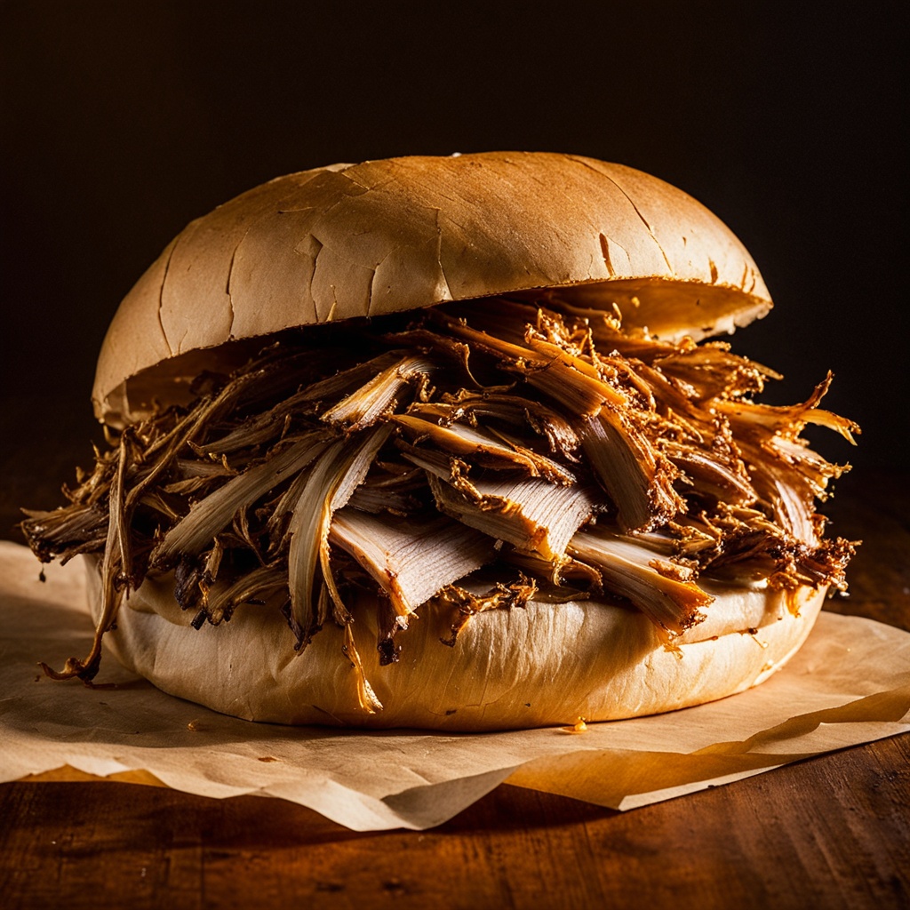 Illustration of food from Full Moon BBQ