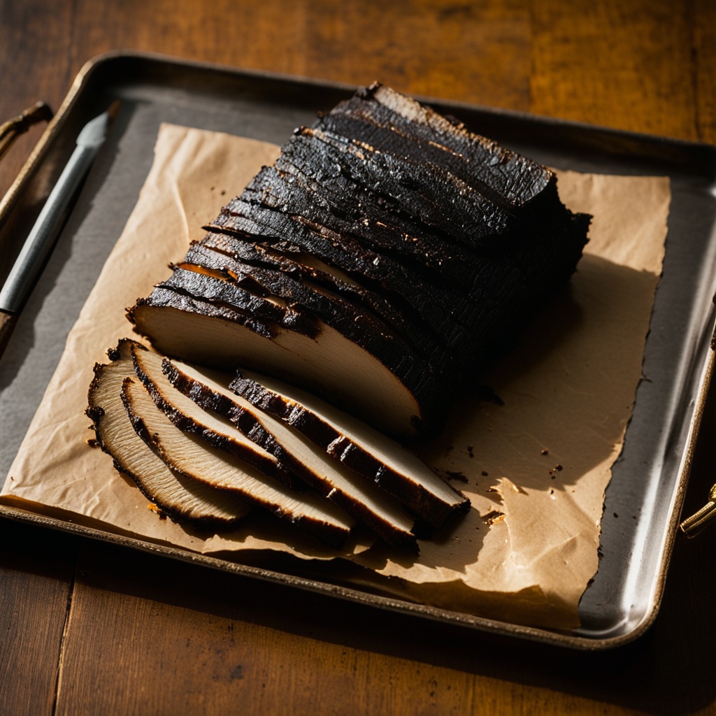 Illustration of food from Gold Land BBQ