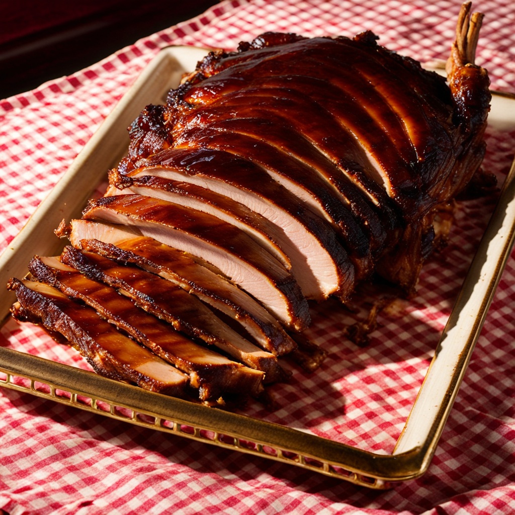 Illustration of food from Harvest Smokehouse