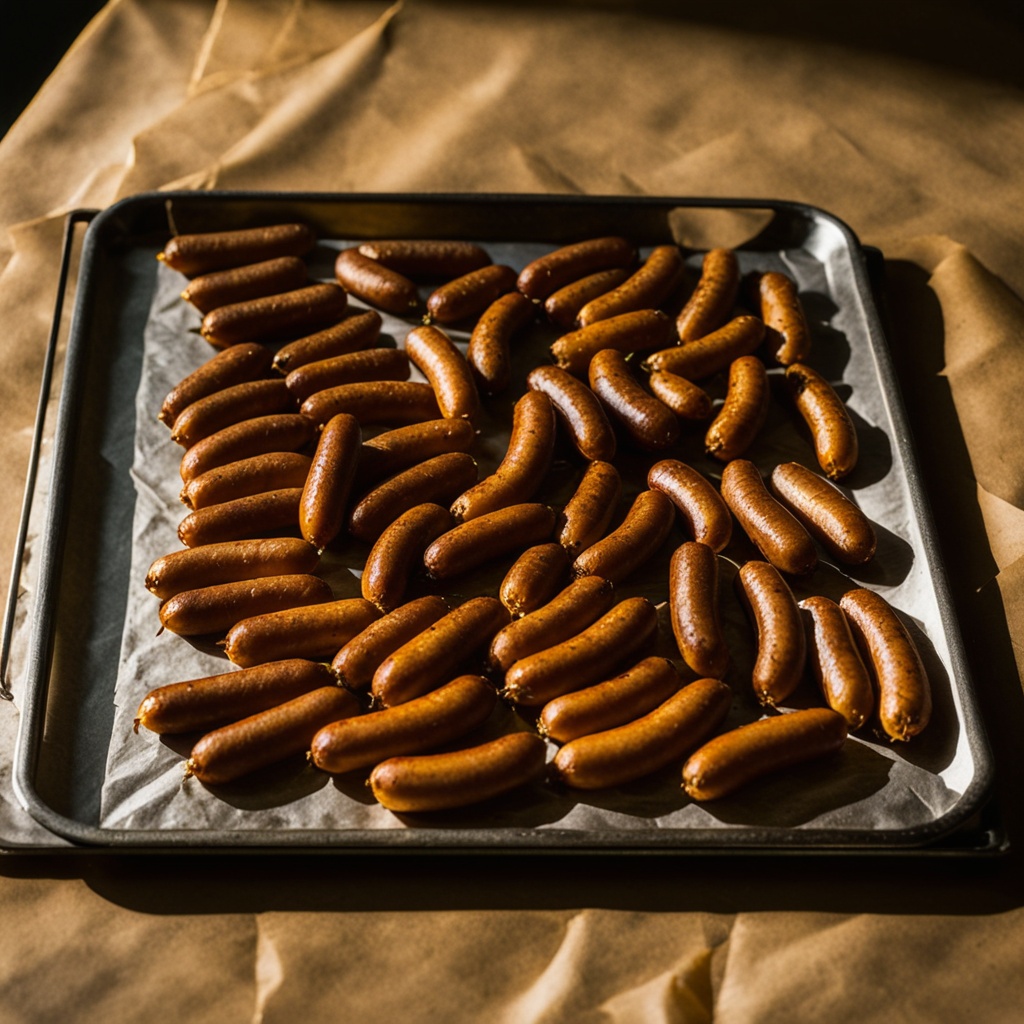 Illustration of food from Helberg Barbecue