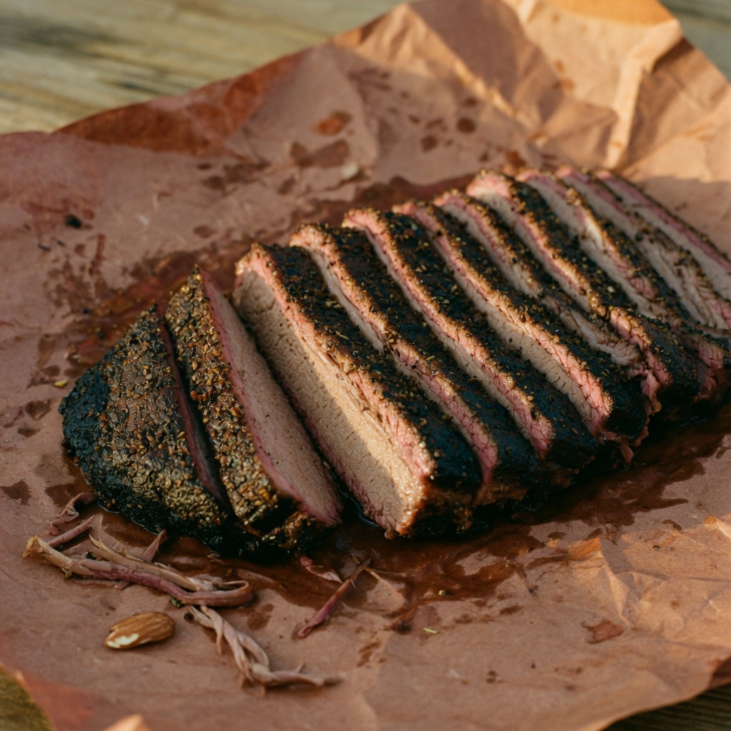 Illustration of food from Hoodidya BBQ