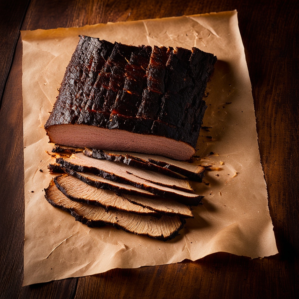 Illustration of food from Humo BBQ