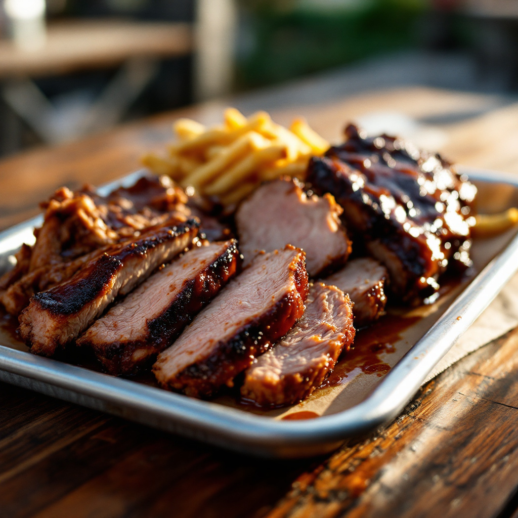 Illustration of food from InterStellar BBQ