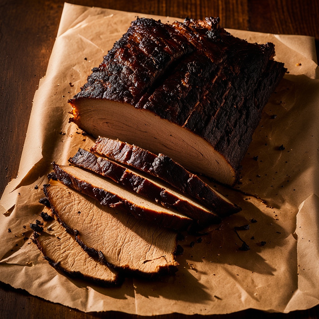 Illustration of food from JD's Smokehouse