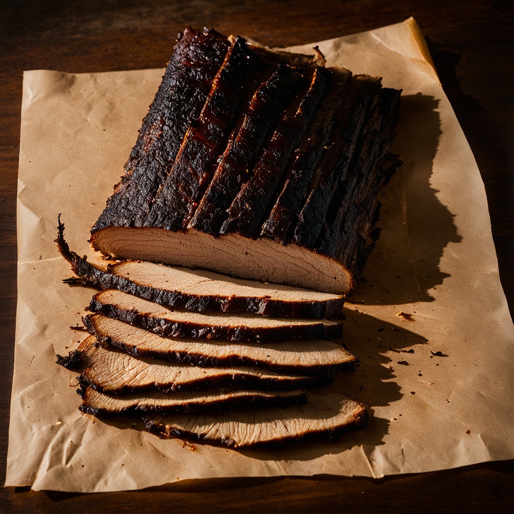 Illustration of food from Jim 'N Nick's Bar-B-Q
