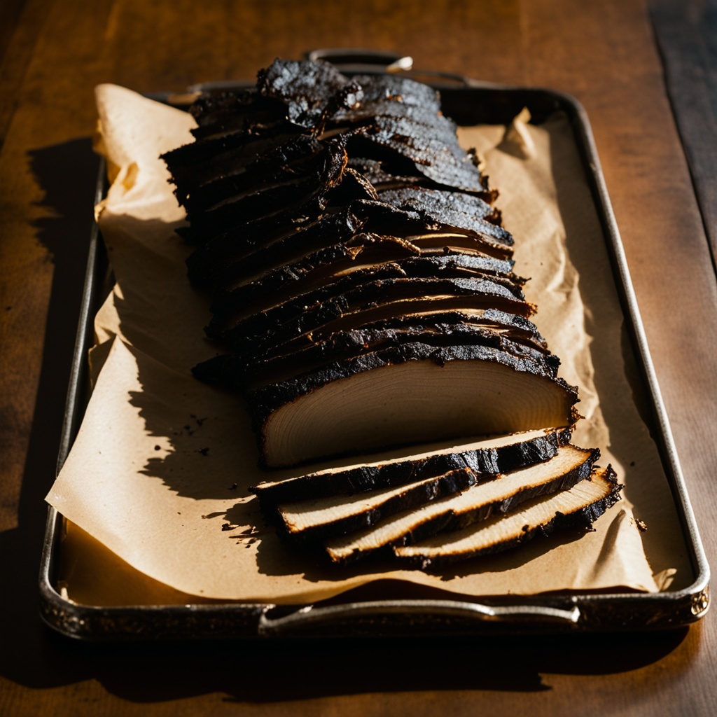 Illustration of food from Jimbos Pit Bar B-Q