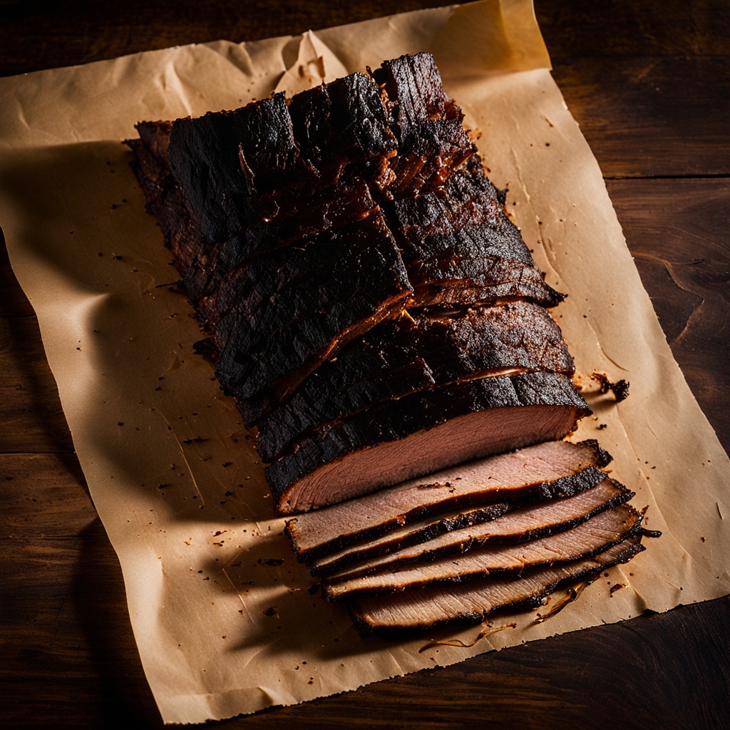 Illustration of food from King of the Grill BBQ