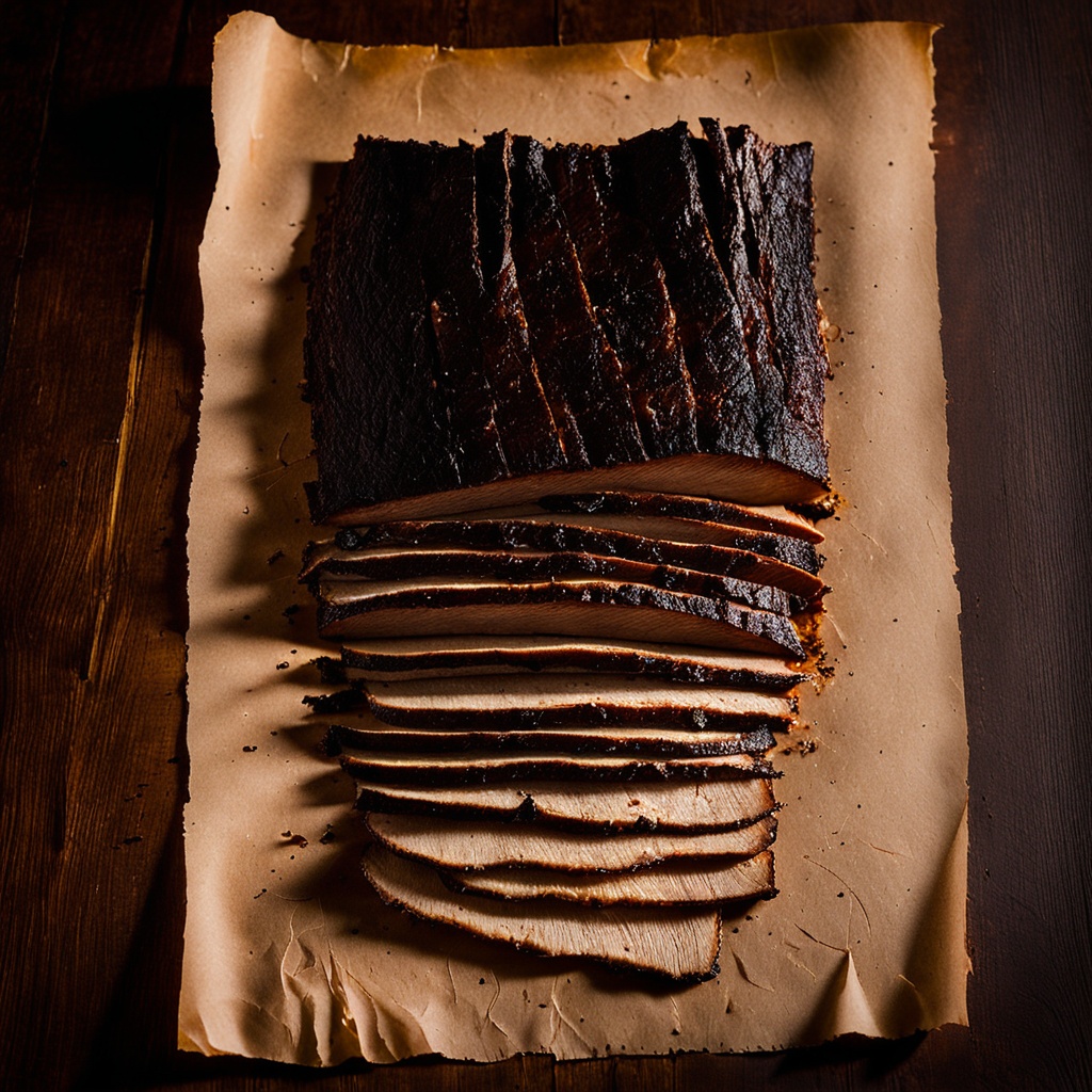 Illustration of food from Kloby's Smokehouse