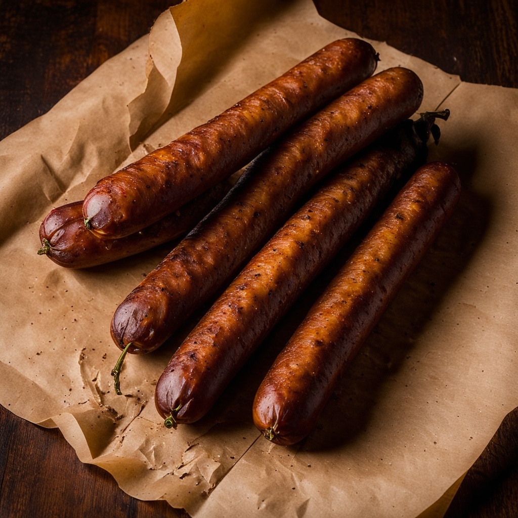 Illustration of food from KREUZ MARKET