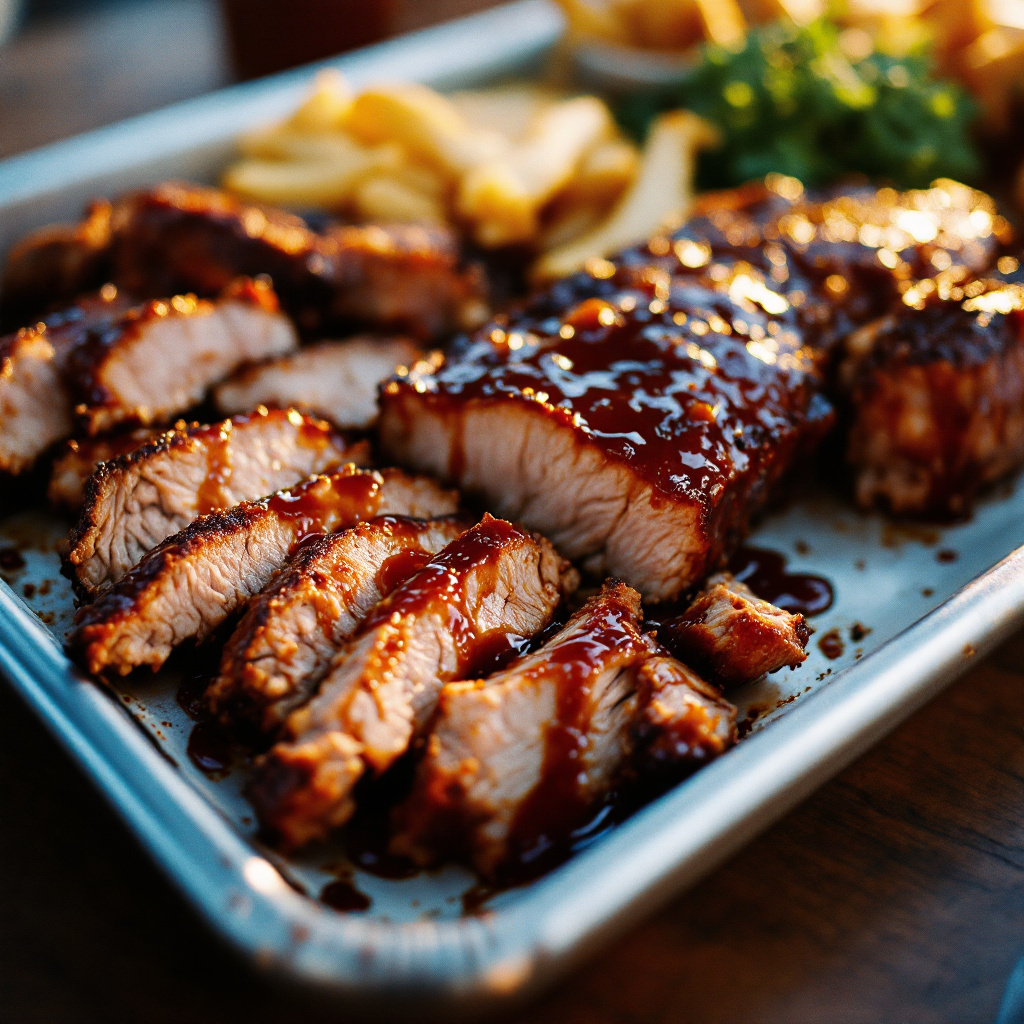 Illustration of food from la Barbecue