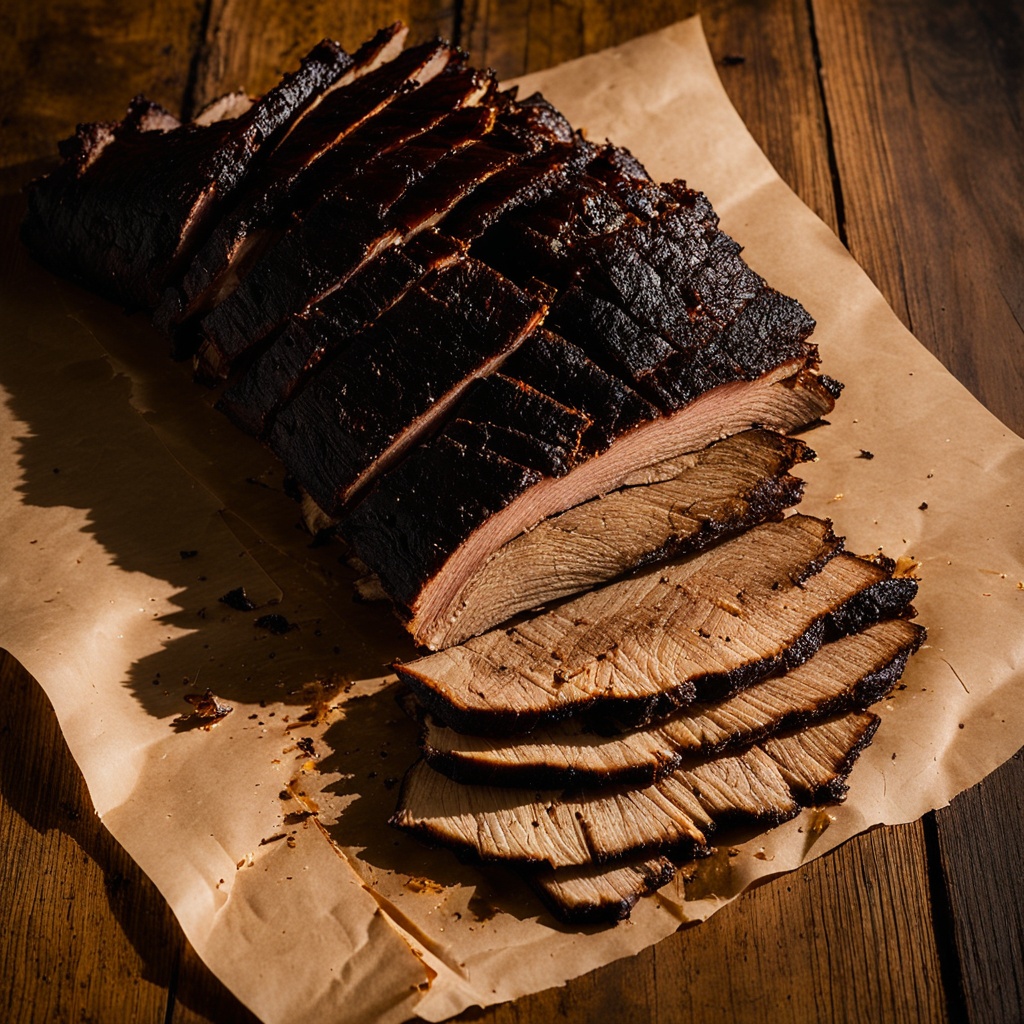 Illustration of food from LX BBQ