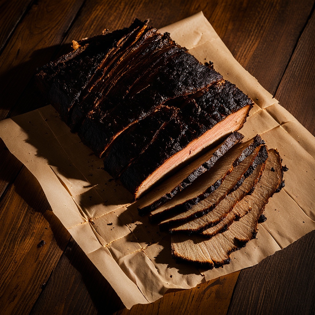 Illustration of food from Mac's Bar-B-Q