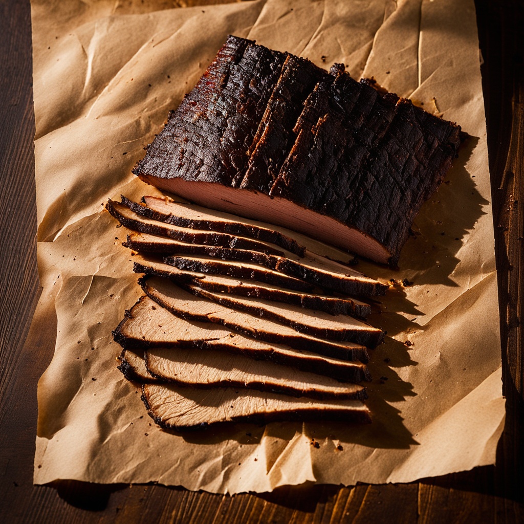 Illustration of food from Mighty Quinn's Barbeque