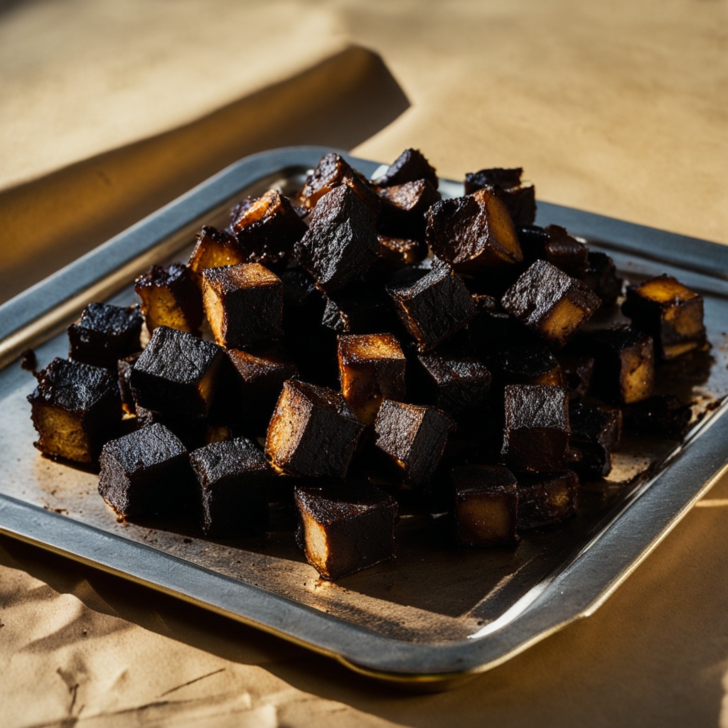 Illustration of food from Moonlite Bar-B-Q Inn