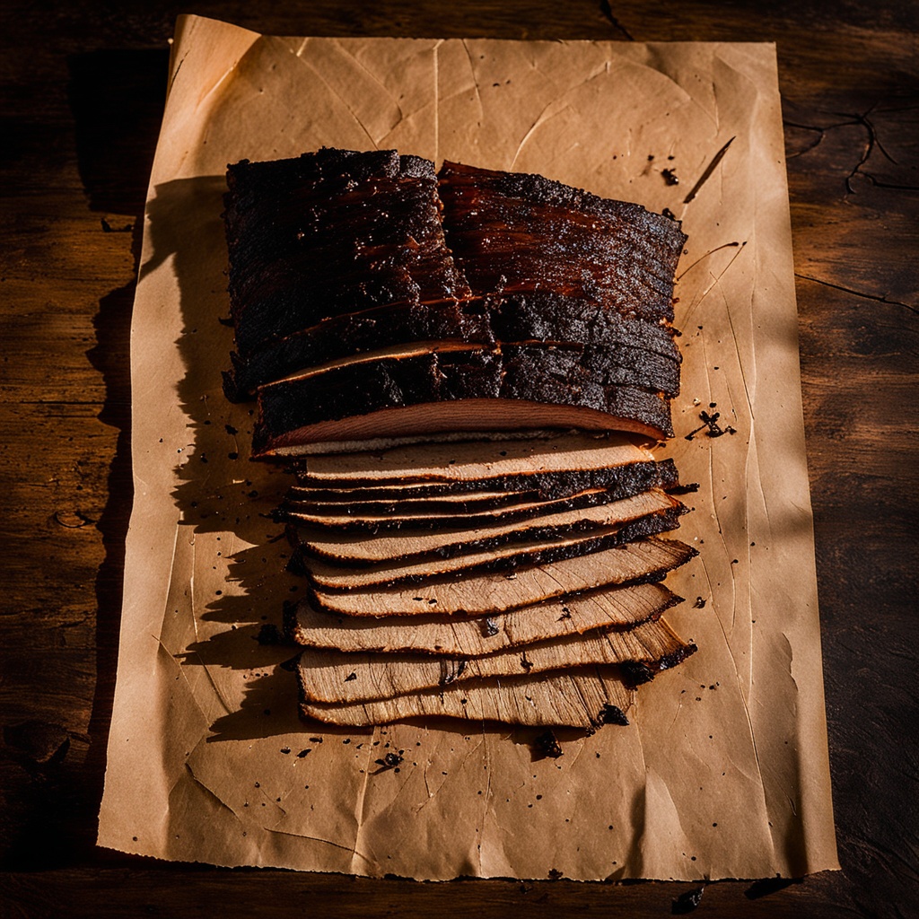 Illustration of food from Moreno Barbecue