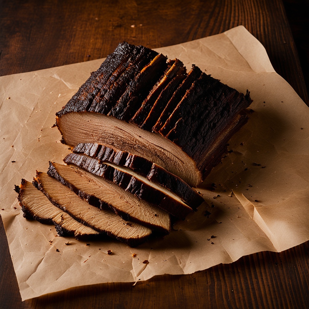 Illustration of food from Mr. Pig's Smokery