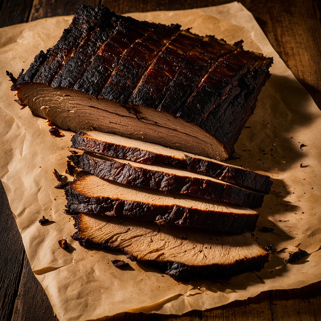 Illustration of food from Nordy's BBQ & Grill