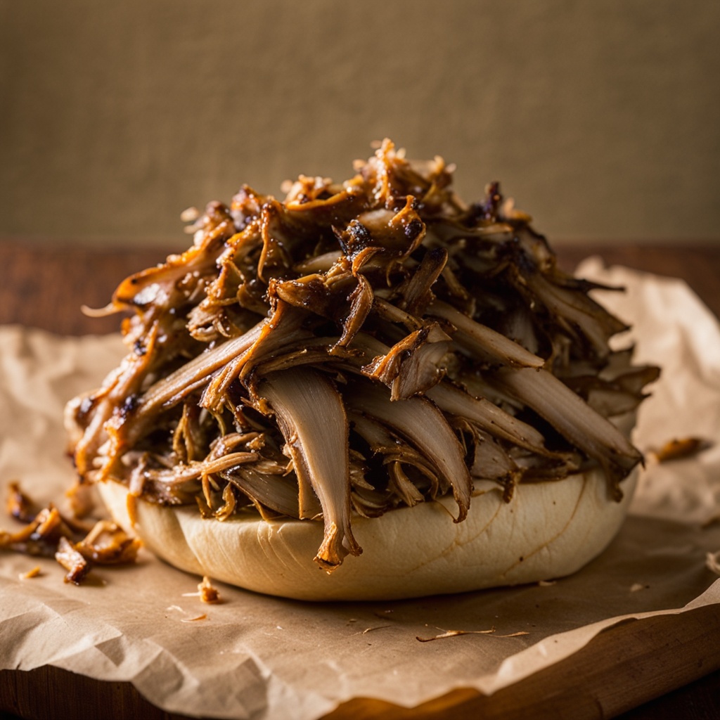 Illustration of food from Off the Rails Barbecue & Drafthouse
