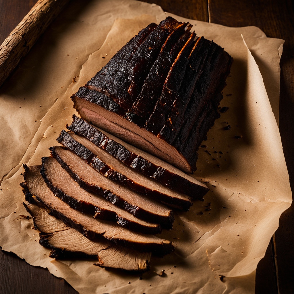 Illustration of food from Pig Candy BBQ