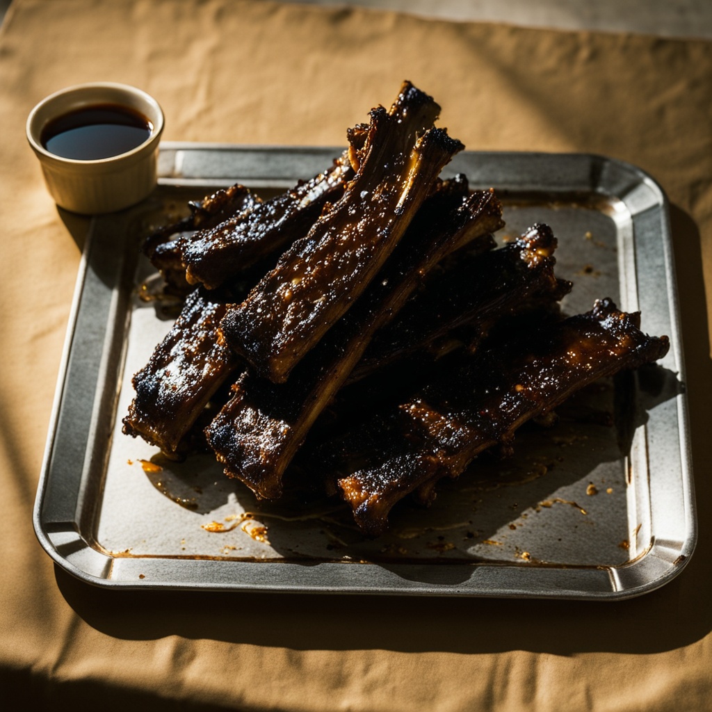 Illustration of food from Pork Barrel BBQ