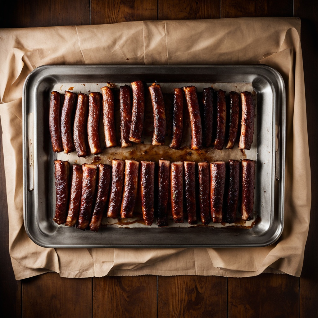 Illustration of food from Q-Time BBQ