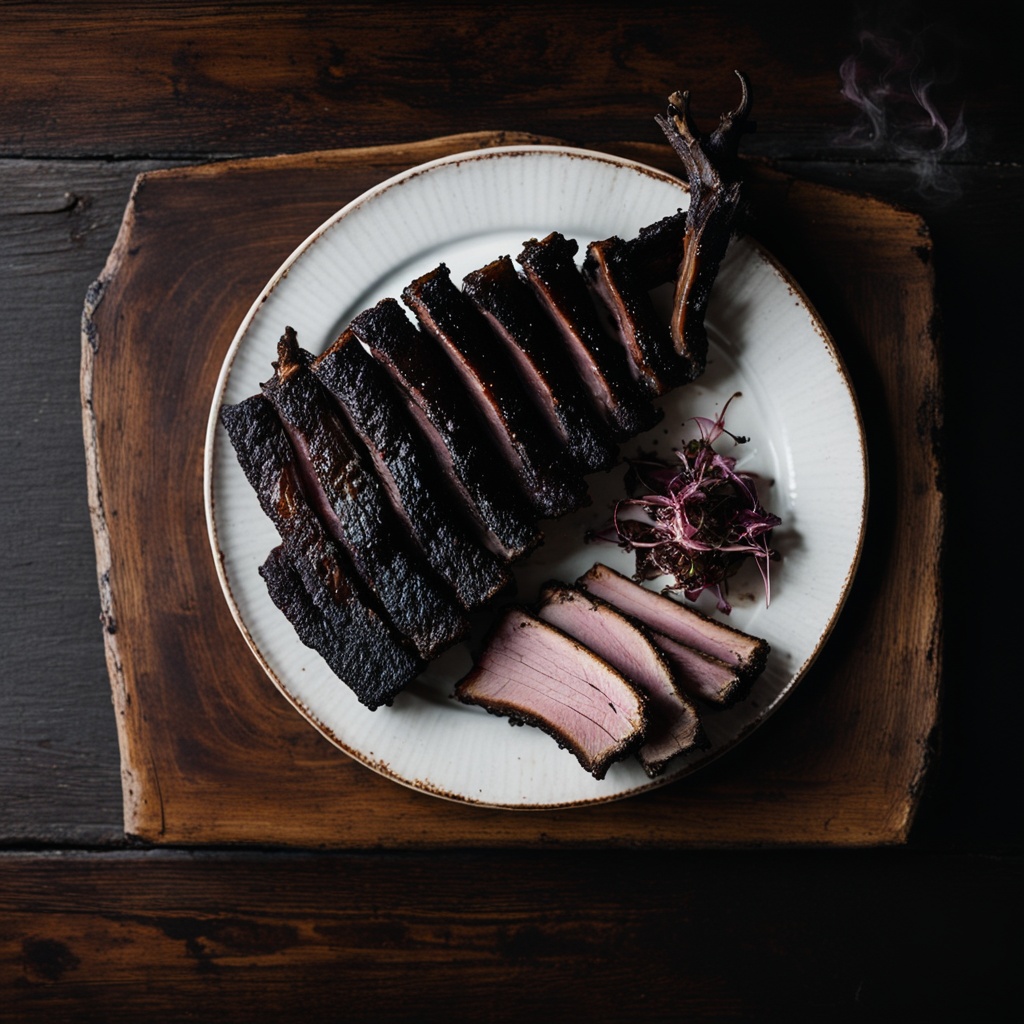 Illustration of food from Reyna’s BBQ & Cocina